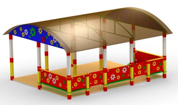 Фото Теневой навес тип-3