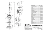 Фото №10 Дренажный насос QUATTRO ELEMENTI Drenaggio  400 FLES (400 Вт, 4000 л/мин, 11 м) (241-796), шт (Арт. 241-796)