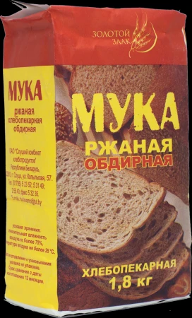 Фото Мука ржаная обдирная