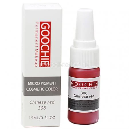 Фото Пигмент Goochie 308 Chinese Red