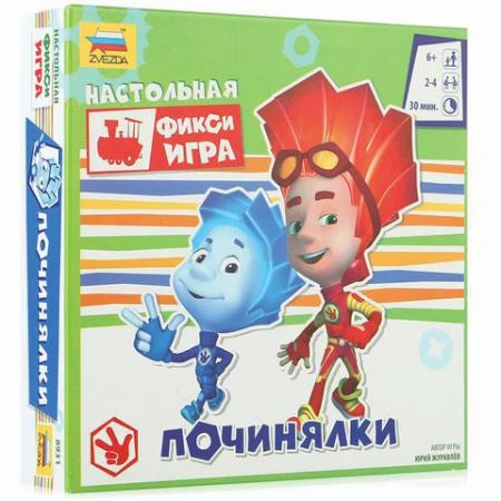 Фото Игра-ходилка настольная детская "Фиксики. Починялки"