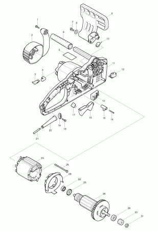 Фото Звездочка ведущая MAKITA UC3020A