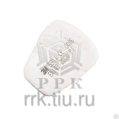 Фото Противоаэрозольный фильтр 3M™ 5911