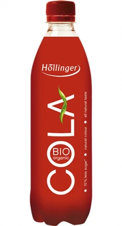 Фото Натуральный безалкогольный газированный напиток Hollinger BIO COLA, 500 мл