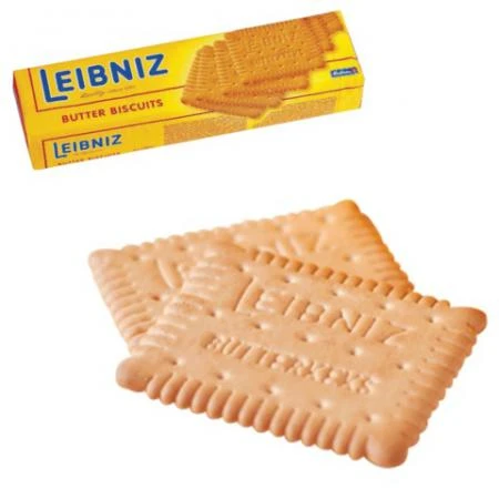 Фото Печенье BAHLSEN Leibniz (БАЛЬЗЕН Лейбниц) "Butter biscuit", сливочное, 200 г, Германия