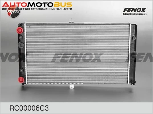 Фото Радиатор охлаждения двигателя FENOX RC00006C3