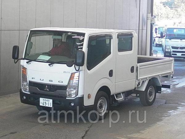 Фото Грузовик двухкабинник бортовой MITSUBISHI CANTER гв 2015 полный привод 4х4 груз 1,15 тн пробег 272 км