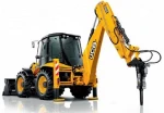 Фото №4 Услуги экскаватора погрузчика JCB 3CX с гидромолотом