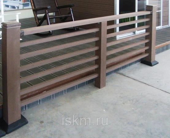 Фото Ограждения для террас из ДПК CM Railing