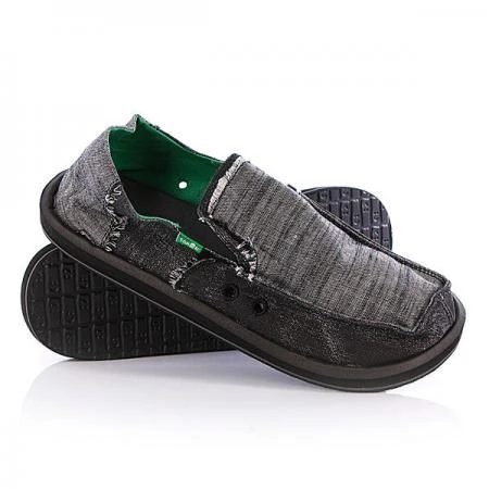 Фото Мокасины Sanuk Grifter Ii Charcoal