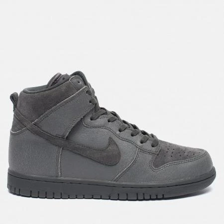 Фото Nike Dunk High Premium Midnight Fog/Matte Silver