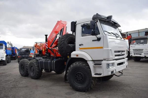 Фото Fassi F155A.0.22 на шасси тягача Камаз-43118-3027-50