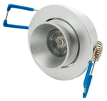 фото Светодиодный точечный светильник "Downlight" 78x78x52 2вт 4200K 120лм IP40 УХЛ4 | DRG2-06-C-55 НОВЫЙ СВЕТ