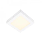 фото SENSER SQUARE 10W светильник накладной 230V c SMD LED 10Вт (14Вт), 3000K, 500lm, c БП, белый | 162973 SLV