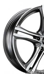 фото OZ Racing X5B 7.5x17/5x108 D75 ET45 Matt Graphite Diamond Cut