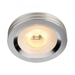 фото LED DOWNLIGHT светодиодный точечный светильник встраиваемый с PowerLED 3Вт, 700mA, 3000K, 130lm, 25°, матир. алюминий | 114802 SLV