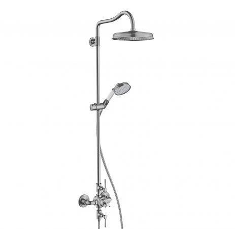 Фото AXOR Montreux Showerpipe 16572260 Душевая система (шлифованный хром)