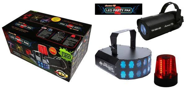 Фото Комплект светодиодных приборов American DJ LED Party Pak 2