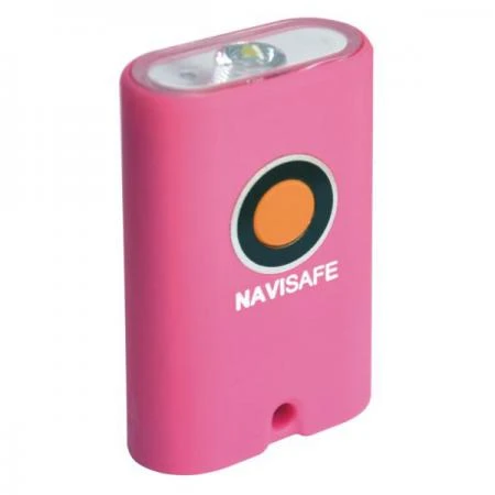 Фото Navisafe Карманный фонарик розовый Navisafe Navi Light Mini Black 403 7090017580537 водонепроницаемый до 100 м глубины