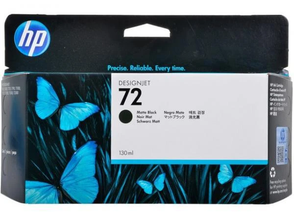 Фото Расходные материалы HP 72 130-ml Matte Black Ink Cartridge