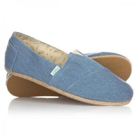 Фото Эспадрильи Paez Original Raw Navy Essentials Sky Blue