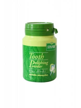 Фото Зубной порошок Supaporn Tooth polishing powder plus Herb