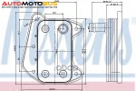 фото Радиатор масляный Nissens 90622