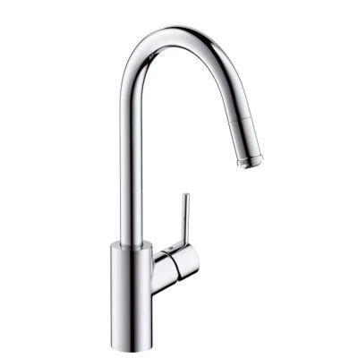 Фото Hansgrohe Talis S 2 Variarc 14872800 Смеситель для кухни (нерж.сталь) | интернет-магазин сантехники Santehmag.ru