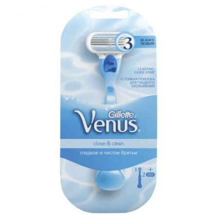 Фото Бритва GILLETTE VENUS (Жиллет Винес) с 2 сменными кассетами