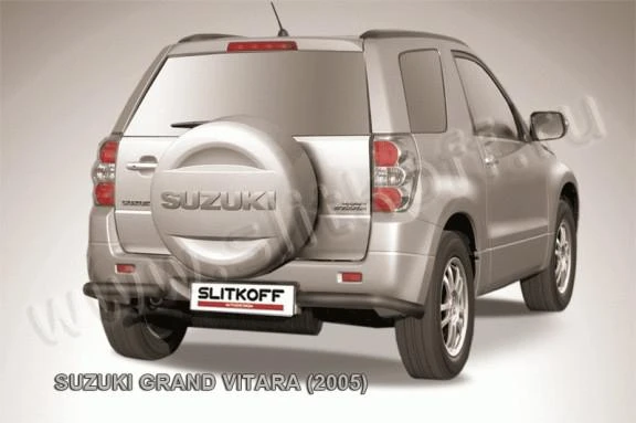 Фото Slitkoff Уголки d57 черные SUZUKI GRAND VITARA (2005)