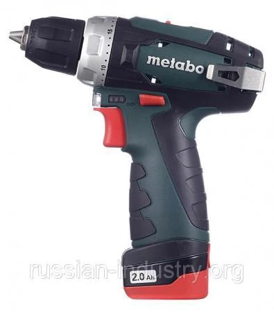 Фото Дрель-шуруповерт аккумуляторная Metabo PowerMaxx BS 10.8 В 2.0 Ач 34 Нм Li-Ion