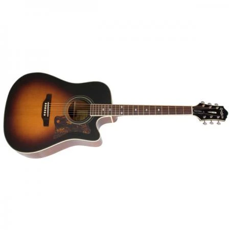 Фото Гитара электроакустическая Epiphone MASTERBILT DR-500MCE Vintage Sunburst