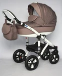 фото Коляска 2в1 BeBe-Mobile Toscana PIK1 коричневый/бежевый