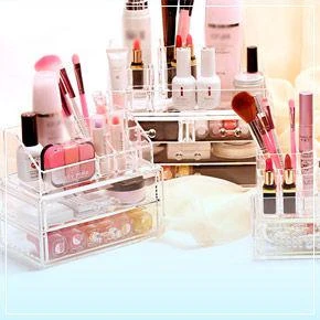 Фото Прозрачный комод для косметики Beauty Box