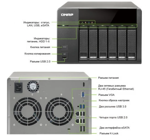 Фото QNAP TS-653A-8G