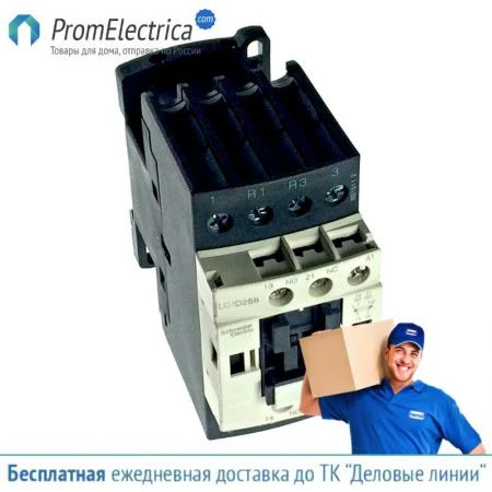 Фото LC1D258F7 Контактор 4P, 2НО+2НЗ,АС1, 40А 110В 50Гц, Schneider Electric