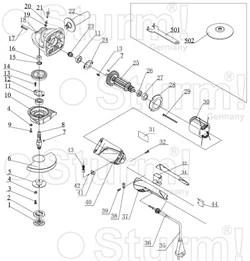 Фото Sturm! Шнур сетевой болгарки Sturm! AG9512L (рис. 35)