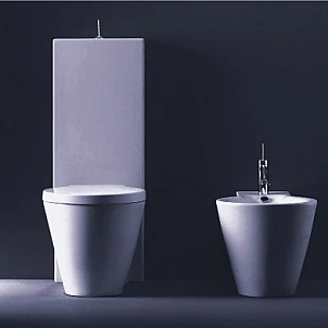 Фото Duravit Starck 1 8727000005 с бачком с крышкой микролифт