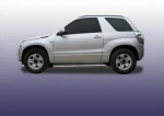 фото Slitkoff Защита порогов d42 с листом Suzuki Grand Vitara 2008 3 двери