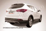 фото Slitkoff Уголки d57 черные HYUNDAI SANTA-FE (2012)