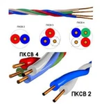 фото Кроссовый станционный провод ПКСВ 2х0.5 однопроволочный|69 КабельЭлектроСвязь