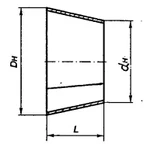 фото Переход сварной концентрический