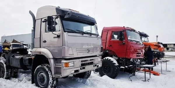 Фото Камаз 65225/65221 тягач вездеход