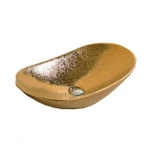 фото Раковина Comforty 7811ASJ золото 620х145х340 мм