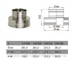 Фото Переходник термо-моно Дымок d200 DADA