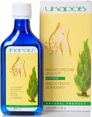 Фото Масло массажное против целлюлита Кипарис Икаров 125 ml