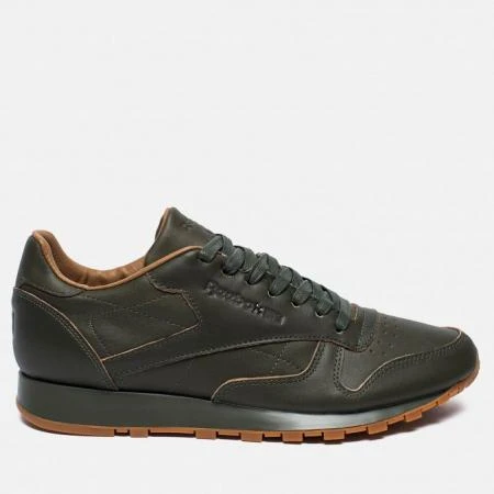 Фото Reebok x Kendrick Lamar Classic Leather Lux Olive Night/Black/Gum