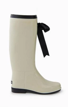 Фото Boomboots Сапоги резиновые Boomboots AW_039_WHITE&amp;BLACK