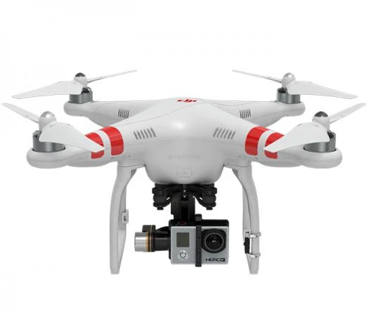 Фото DJI Квадрокоптер DJI Phantom 2 (2.4G) v2.0 и подвес Zenmuse H3-3D (для камер GoPro)