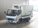 фото Авторефрижератор MITSUBISHI CANTER кузов FE70B гв 2008 груз 2 тн двухсторонняя разгрузка пробег 176 т.км